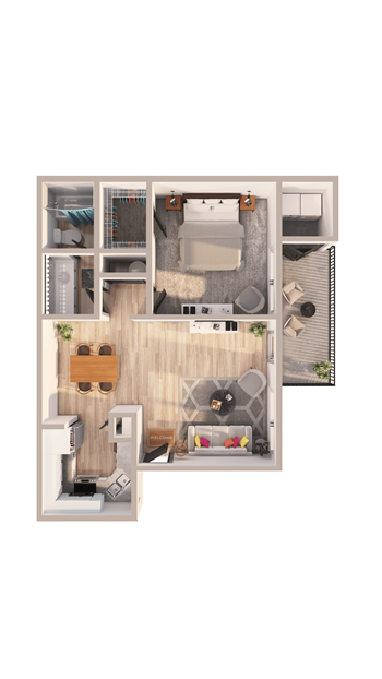 1A floor plan